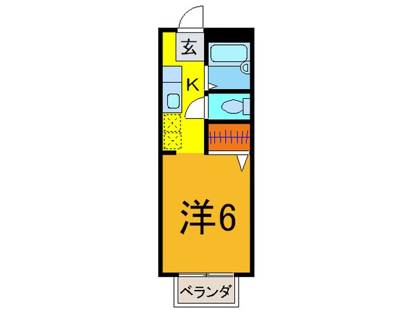 パナ上井草の物件間取画像